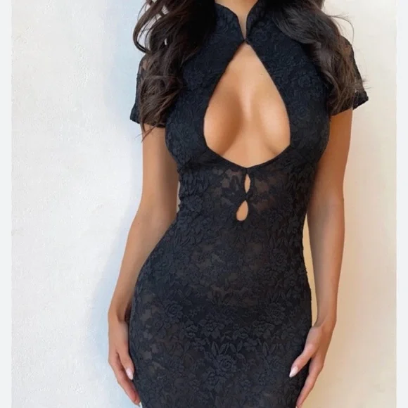 Kora Maxi Dress Black - Picture 2 of 5